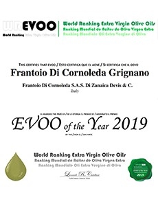 WORLD RANKING EXTRA VIRGIN OLIVE OIL : GRIGNANO